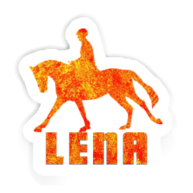 Sticker Lena Horse Rider Image