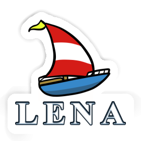 Sticker Lena Segelboot Image