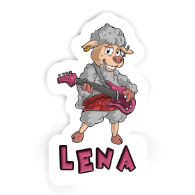 Guitarist Sticker Lena Image