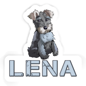 Sticker Lena Dog Image