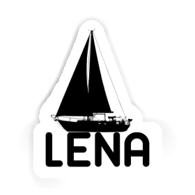 Sticker Lena Segelboot Image