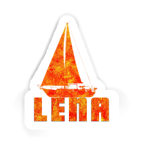 Lena Sticker Sailboat Image