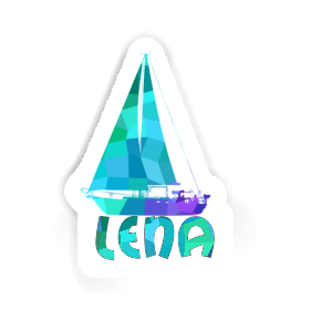 Sticker Lena Sailboat Image