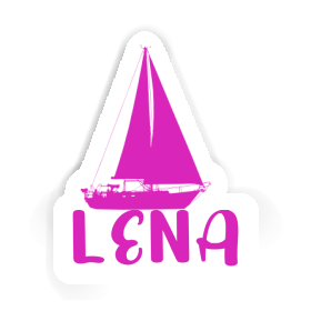 Sticker Lena Sailboat Image