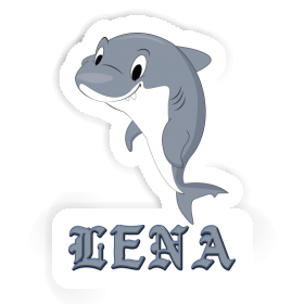 Sticker Lena Fish Image