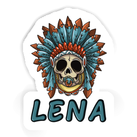 Sticker Lena Baby Totenkopf Image