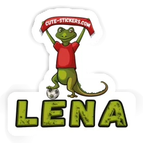 Autocollant Lena Lézard Image