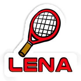 Lena Sticker Tennisschläger Image