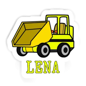 Sticker Front Tipper Lena Image