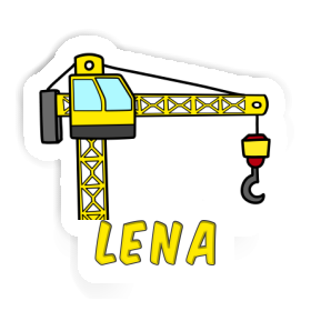 Lena Sticker Tower Crane Image