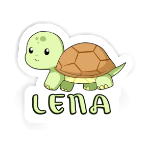 Aufkleber Schildkröte Lena Image