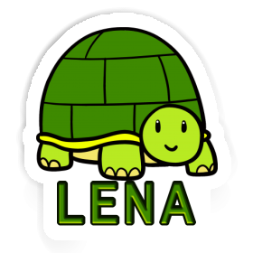 Lena Aufkleber Schildkröte Image