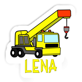 Lena Sticker Truck crane Image