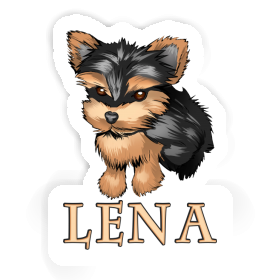 Aufkleber Yorkie Lena Image