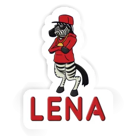 Sticker Zebra Lena Image