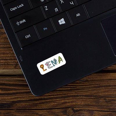 Sticker Animal Font Lena Laptop Image