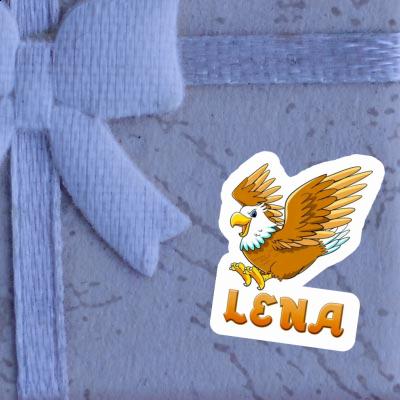 Sticker Lena Eagle Notebook Image