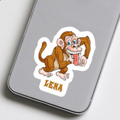 Sticker Ape Lena Laptop Image