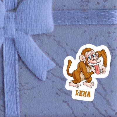 Autocollant Singe Lena Gift package Image