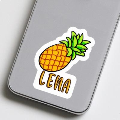 Sticker Ananas Lena Laptop Image