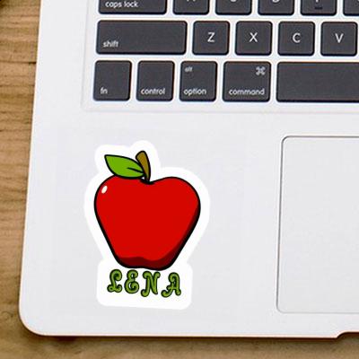 Lena Sticker Apfel Laptop Image