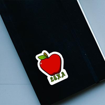 Lena Sticker Apple Notebook Image