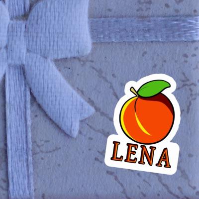 Apricot Sticker Lena Laptop Image