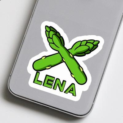 Sticker Lena Spargel Laptop Image