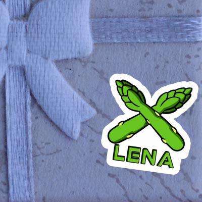 Sticker Lena Spargel Laptop Image