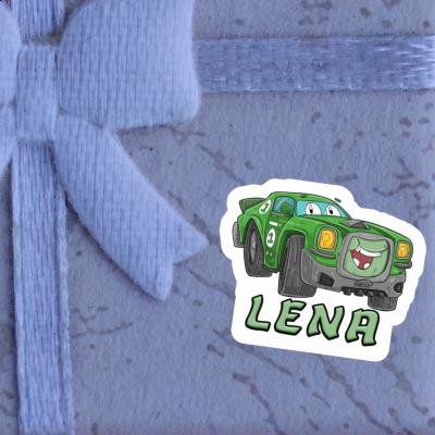 Voiture de course Autocollant Lena Gift package Image