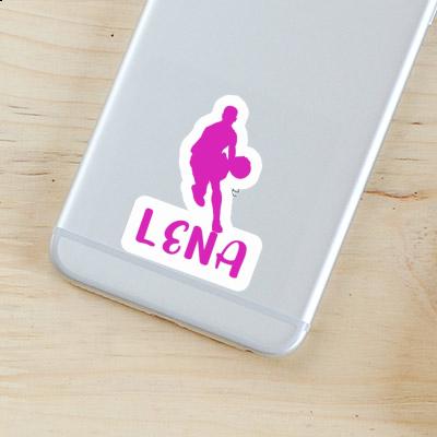 Sticker Basketball Player Lena Notebook Image