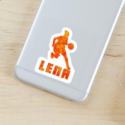 Sticker Basketball Player Lena Notebook Image