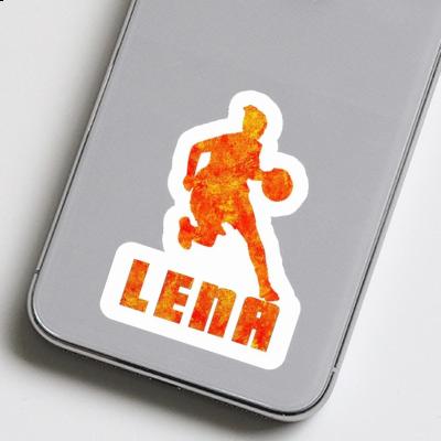 Sticker Basketball Player Lena Notebook Image