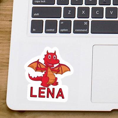 Sticker Lena Baby-Drache Gift package Image