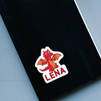 Lena Sticker Baby Dragon Laptop Image