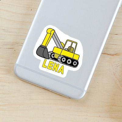 Sticker Excavator Lena Image