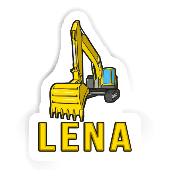 Lena Autocollant Pelleteuse Image