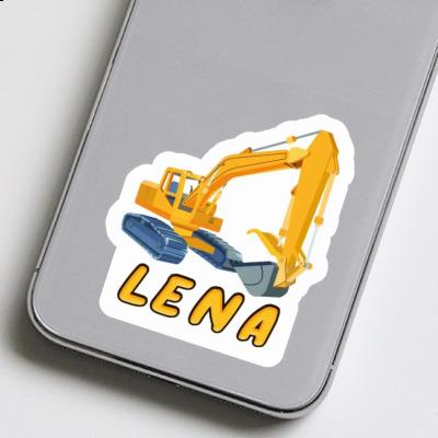 Sticker Bagger Lena Notebook Image