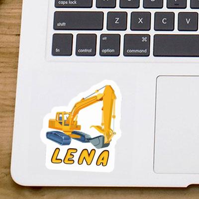 Sticker Excavator Lena Image