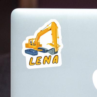 Excavator Sticker Lena Gift package Image