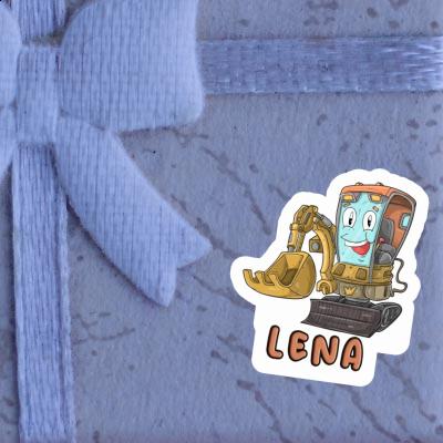 Sticker Excavator Lena Image