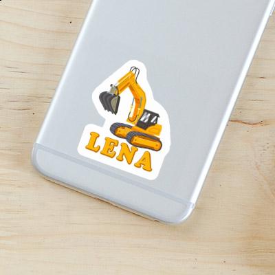 Sticker Lena Bagger Image