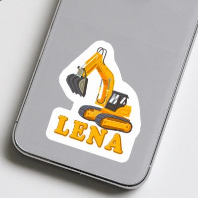 Sticker Lena Bagger Laptop Image