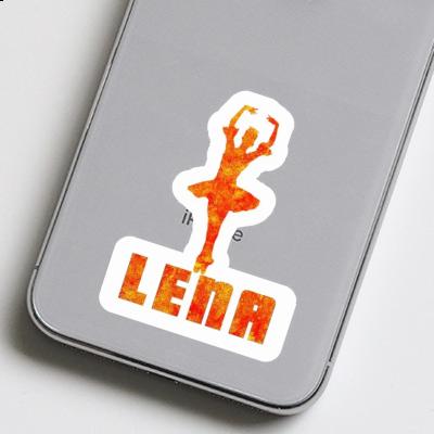 Ballerina Sticker Lena Laptop Image