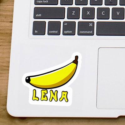 Banana Sticker Lena Notebook Image