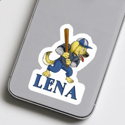 Sticker Lena Dog Notebook Image