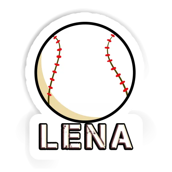 Sticker Lena Baseball Ball Gift package Image