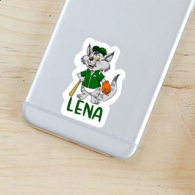 Autocollant Lena Chat de baseball Gift package Image