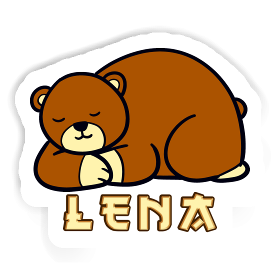 Sticker Bear Lena Notebook Image