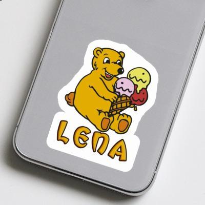 Lena Sticker Ice Cream Notebook Image